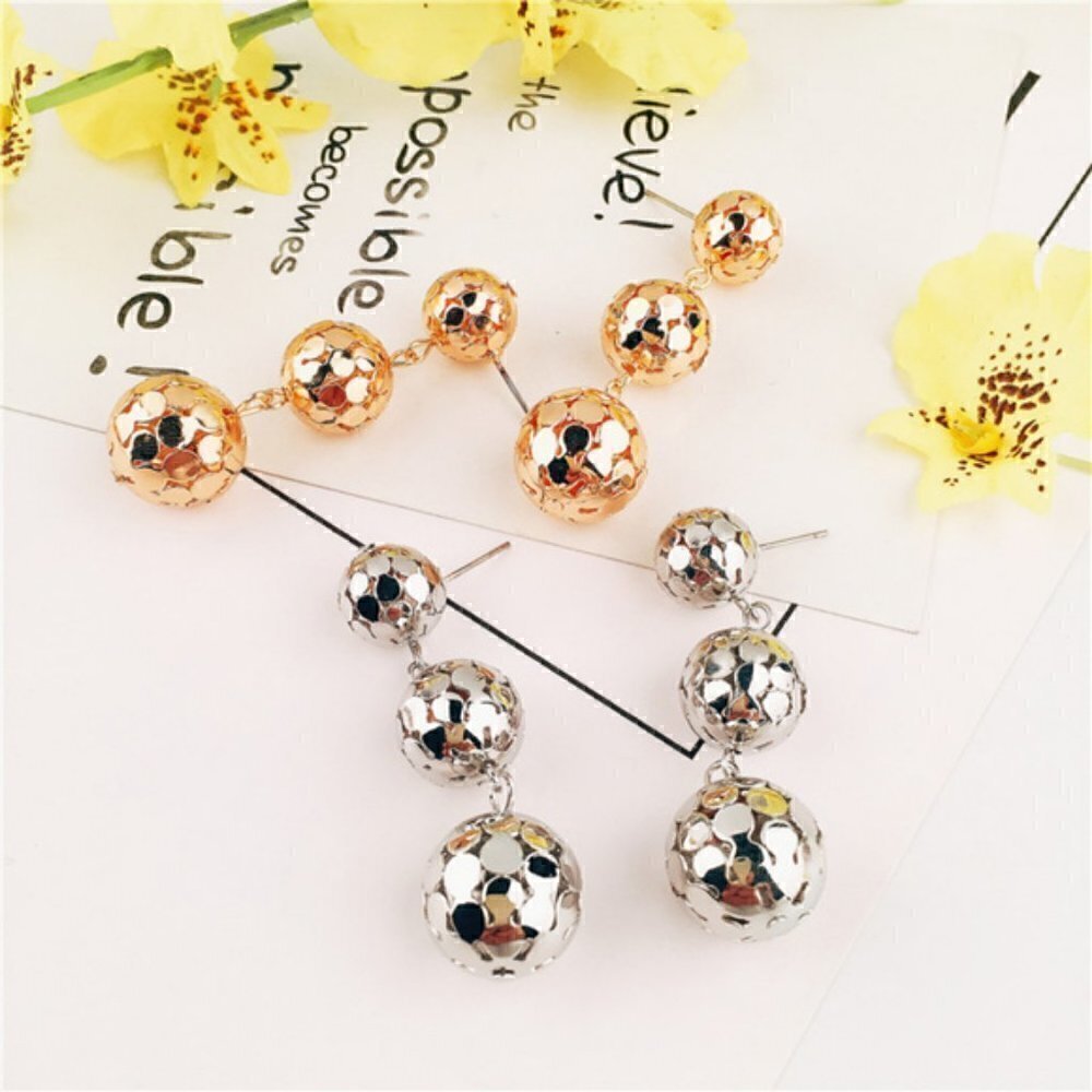 Elegant ball Long Earrings jewelry